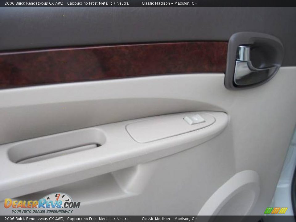 2006 Buick Rendezvous CX AWD Cappuccino Frost Metallic / Neutral Photo #14