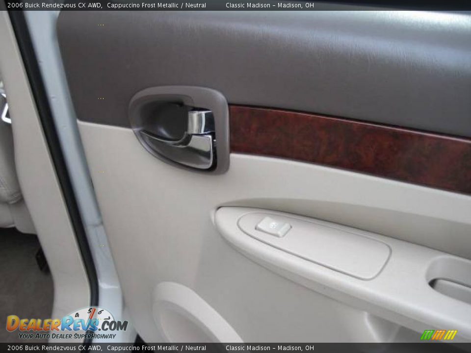 2006 Buick Rendezvous CX AWD Cappuccino Frost Metallic / Neutral Photo #17