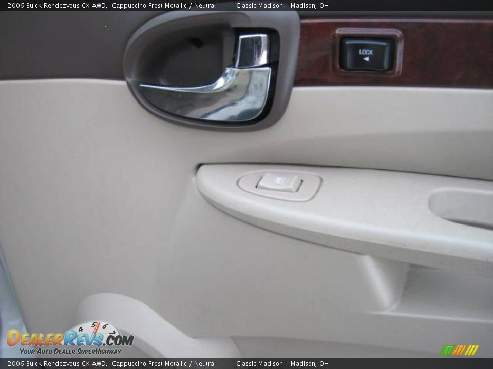 2006 Buick Rendezvous CX AWD Cappuccino Frost Metallic / Neutral Photo #21