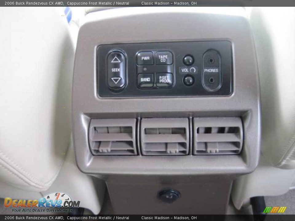 2006 Buick Rendezvous CX AWD Cappuccino Frost Metallic / Neutral Photo #28
