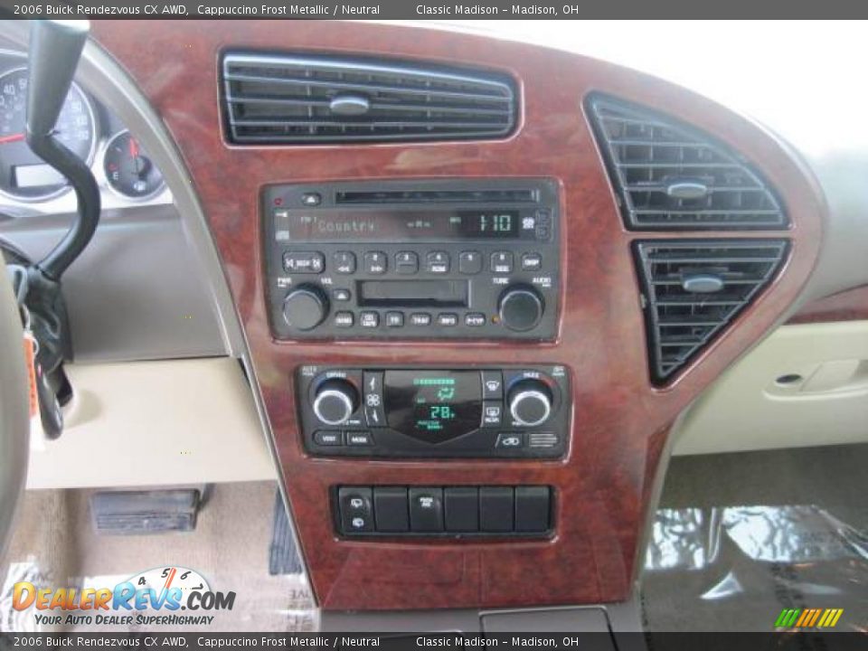 2006 Buick Rendezvous CX AWD Cappuccino Frost Metallic / Neutral Photo #32