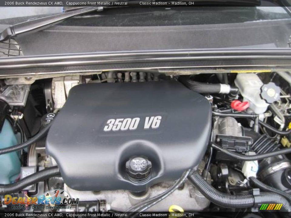 2006 Buick Rendezvous CX AWD Cappuccino Frost Metallic / Neutral Photo #36