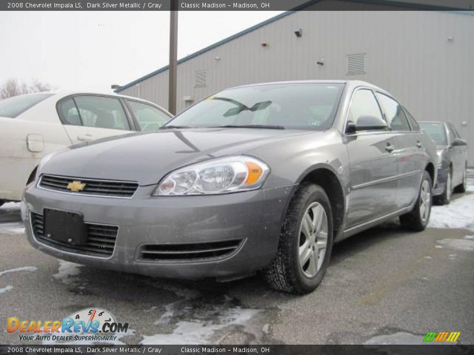 2008 Chevrolet Impala LS Dark Silver Metallic / Gray Photo #1