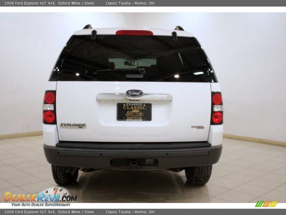 2006 Ford Explorer XLT 4x4 Oxford White / Stone Photo #6
