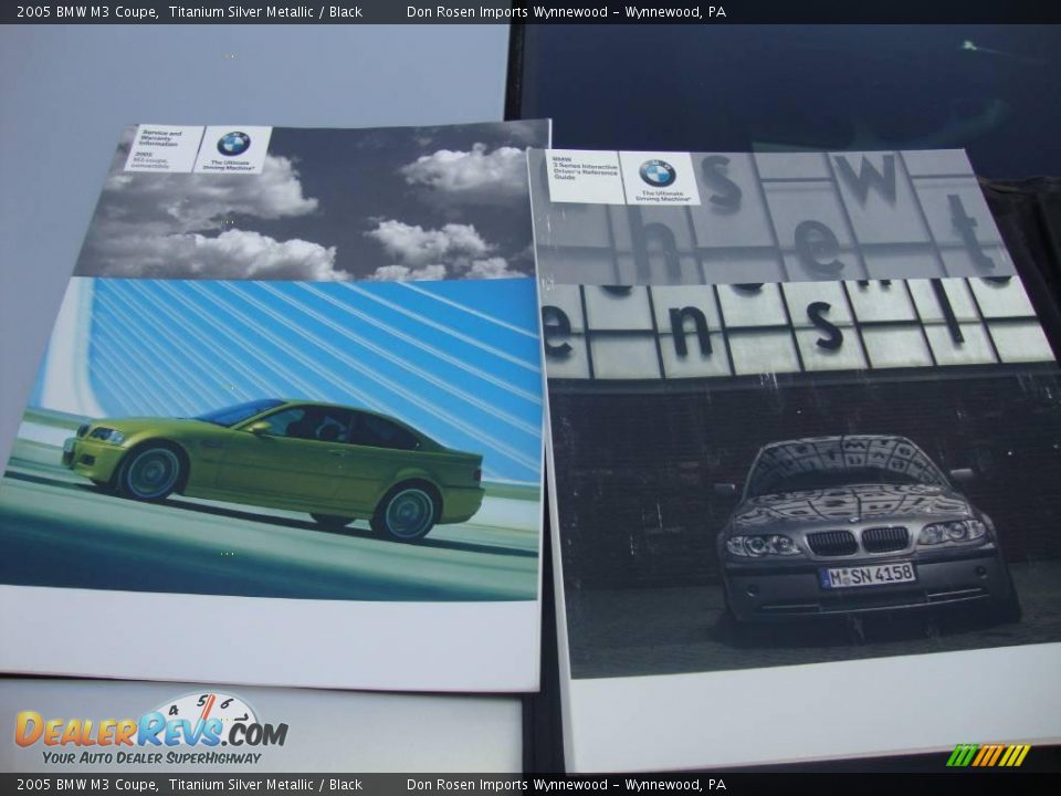 2005 BMW M3 Coupe Titanium Silver Metallic / Black Photo #19