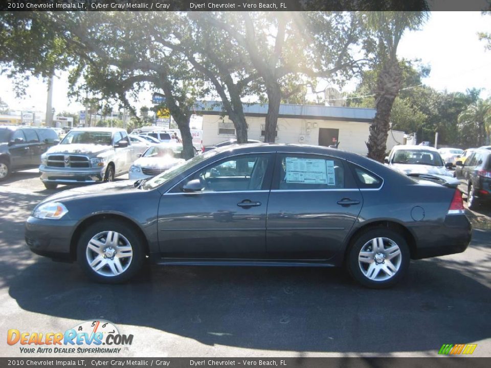 2010 Chevrolet Impala LT Cyber Gray Metallic / Gray Photo #4