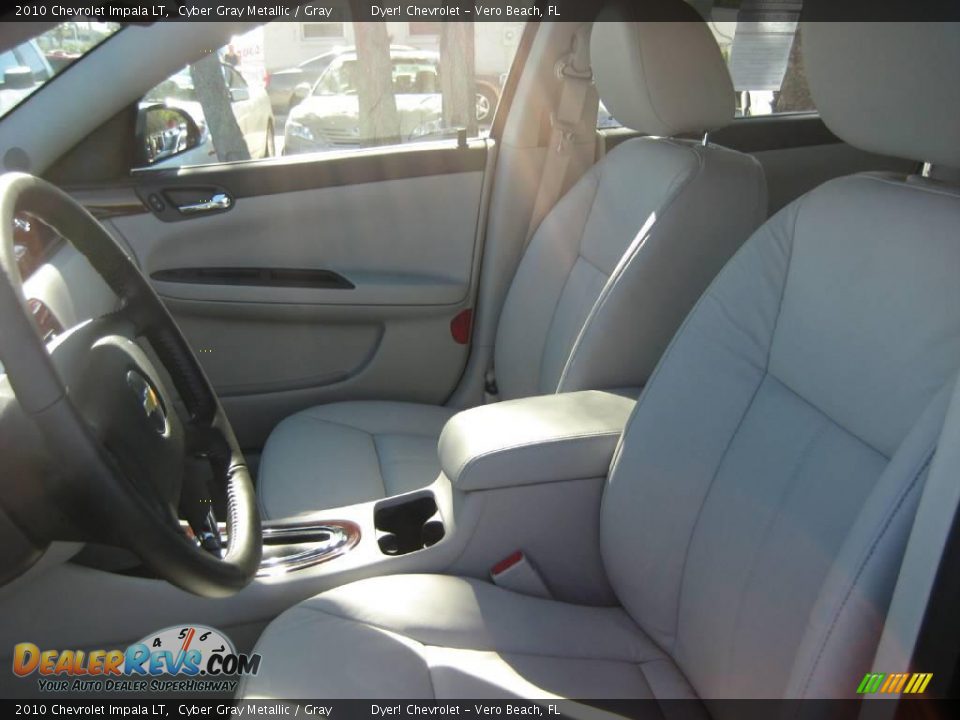 2010 Chevrolet Impala LT Cyber Gray Metallic / Gray Photo #9