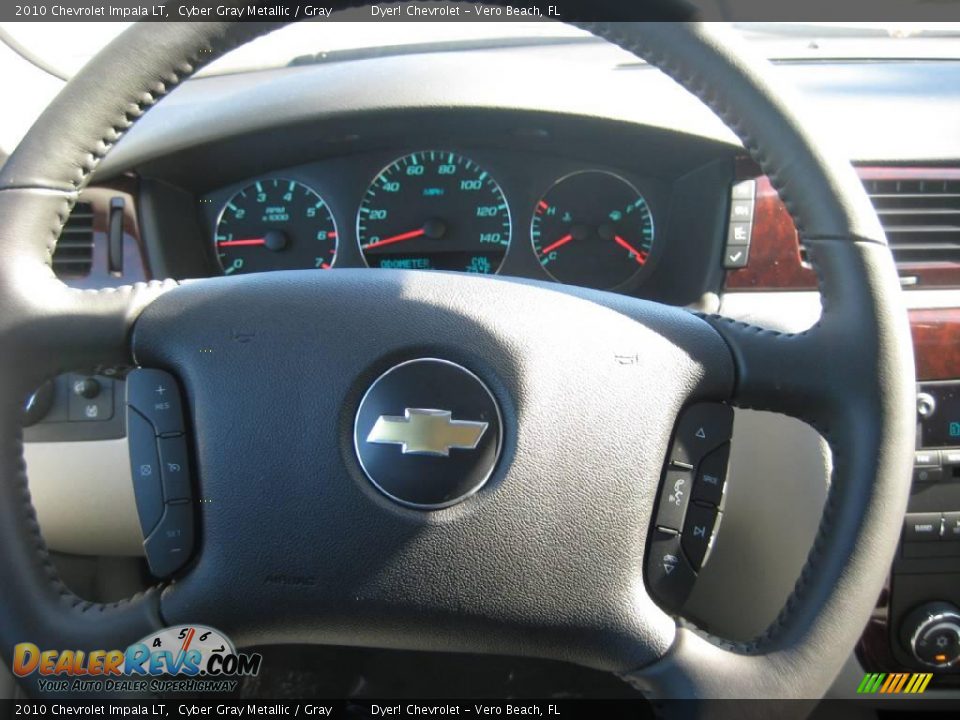 2010 Chevrolet Impala LT Cyber Gray Metallic / Gray Photo #11
