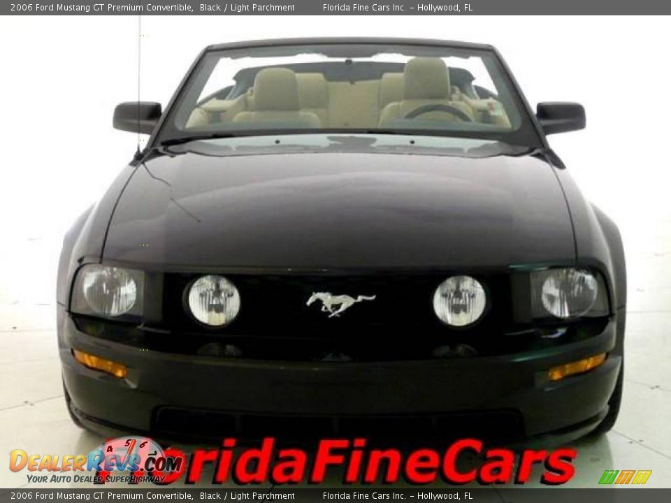 2006 Ford Mustang GT Premium Convertible Black / Light Parchment Photo #5
