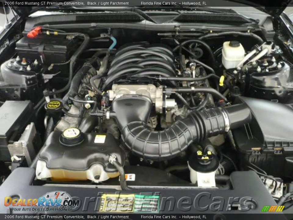 2006 Ford Mustang GT Premium Convertible Black / Light Parchment Photo #10
