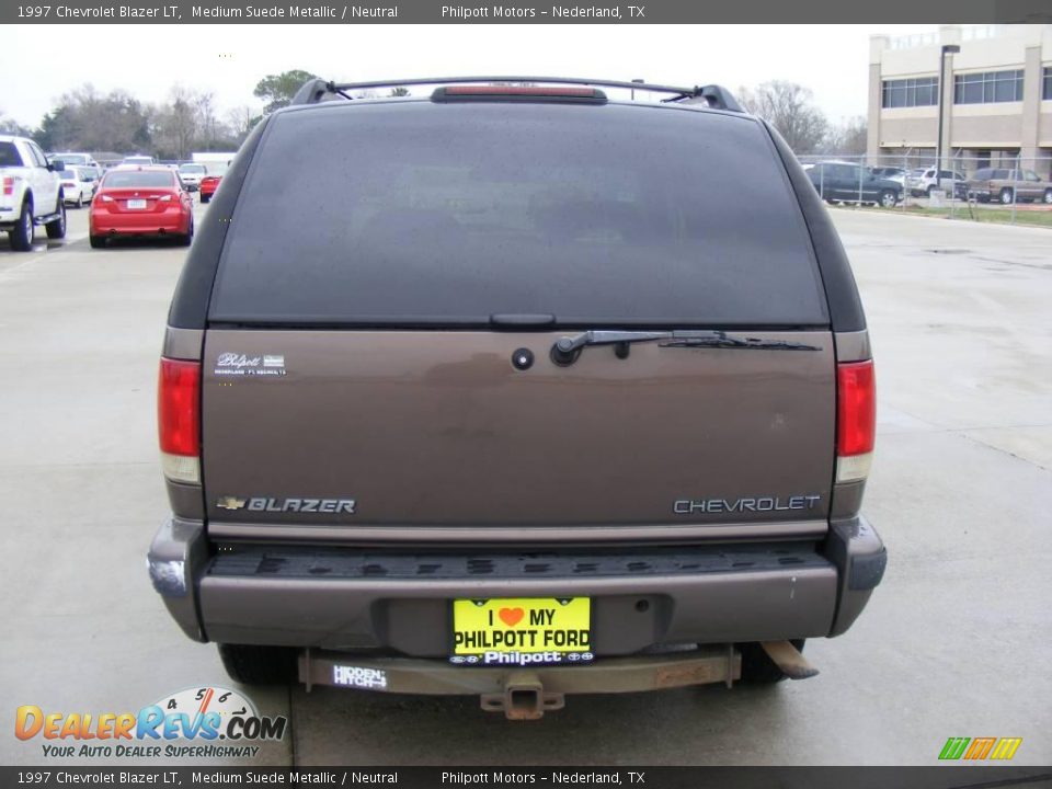1997 Chevrolet Blazer LT Medium Suede Metallic / Neutral Photo #4