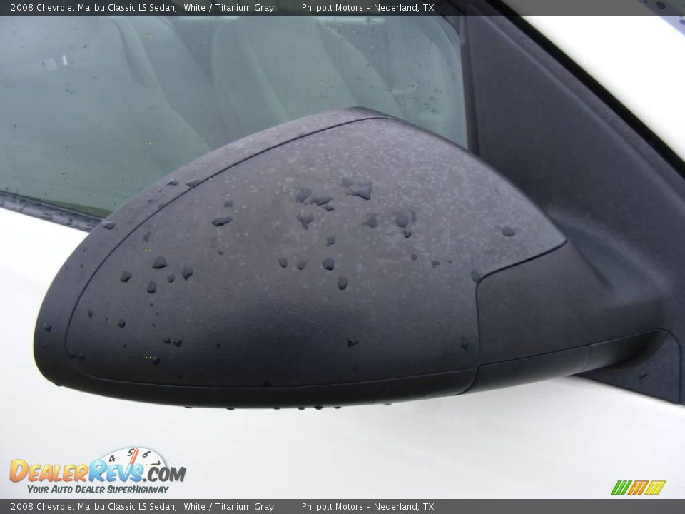 2008 Chevrolet Malibu Classic LS Sedan White / Titanium Gray Photo #16