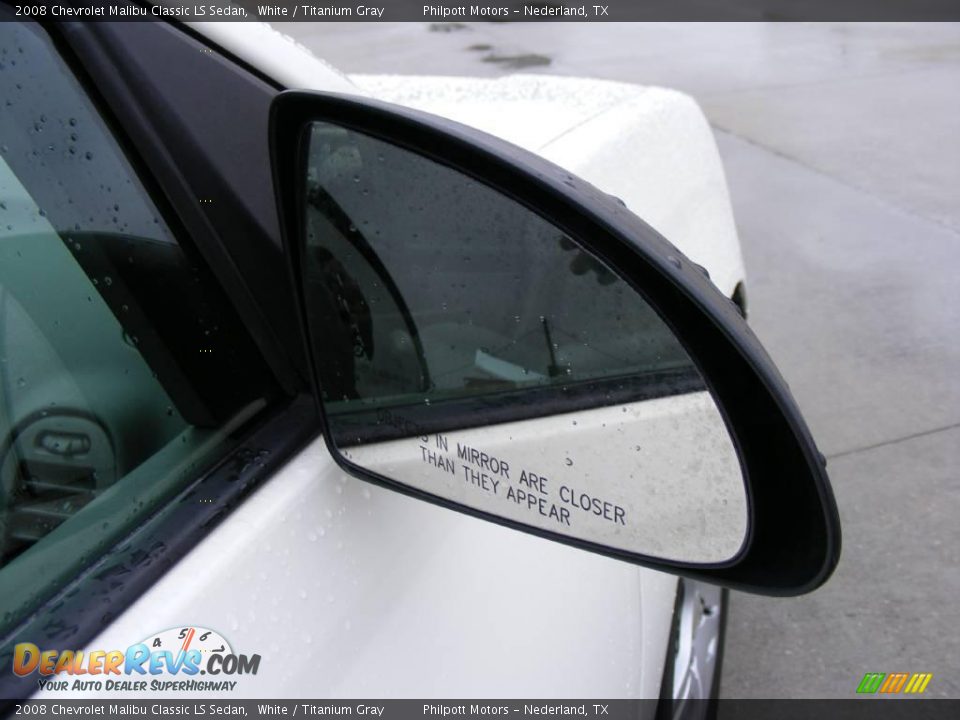2008 Chevrolet Malibu Classic LS Sedan White / Titanium Gray Photo #17