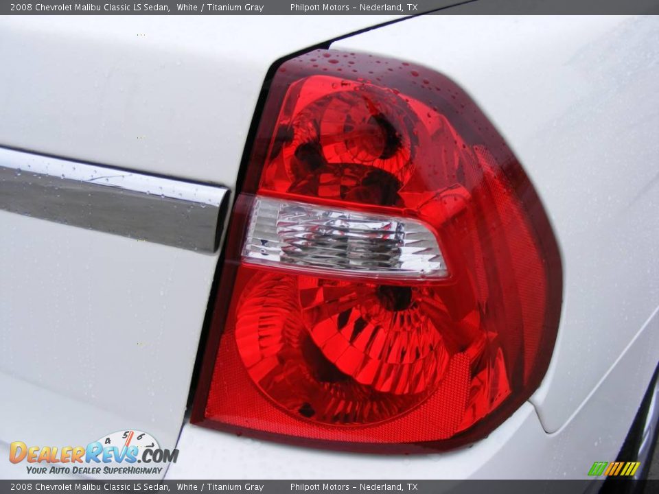 2008 Chevrolet Malibu Classic LS Sedan White / Titanium Gray Photo #18