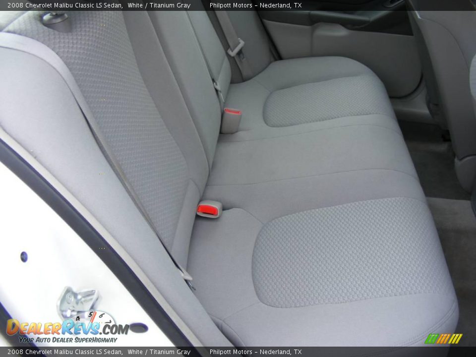 2008 Chevrolet Malibu Classic LS Sedan White / Titanium Gray Photo #27