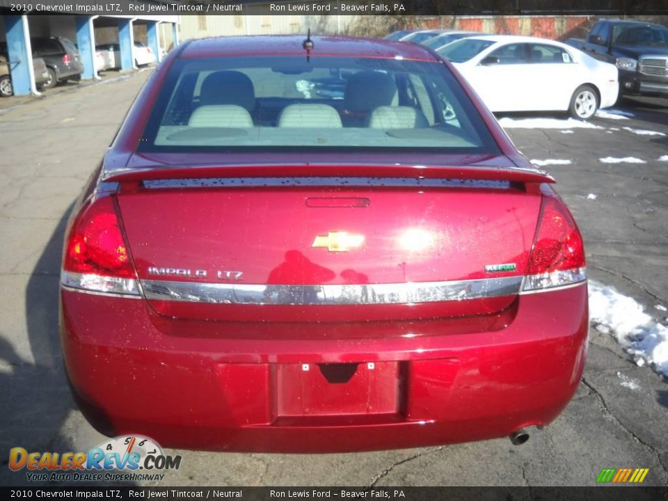 2010 Chevrolet Impala LTZ Red Jewel Tintcoat / Neutral Photo #3