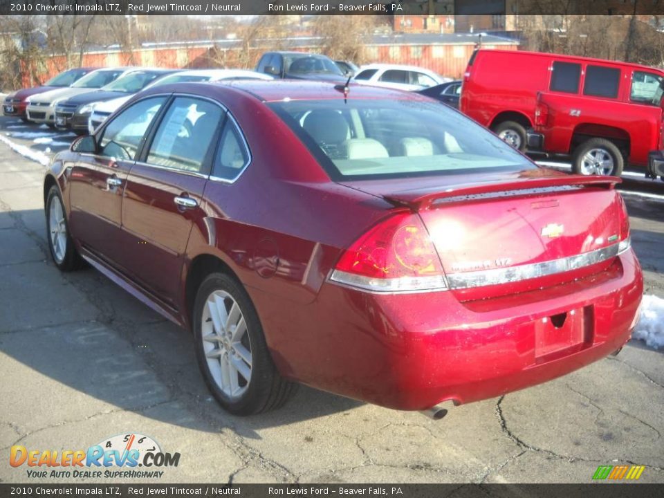 2010 Chevrolet Impala LTZ Red Jewel Tintcoat / Neutral Photo #4