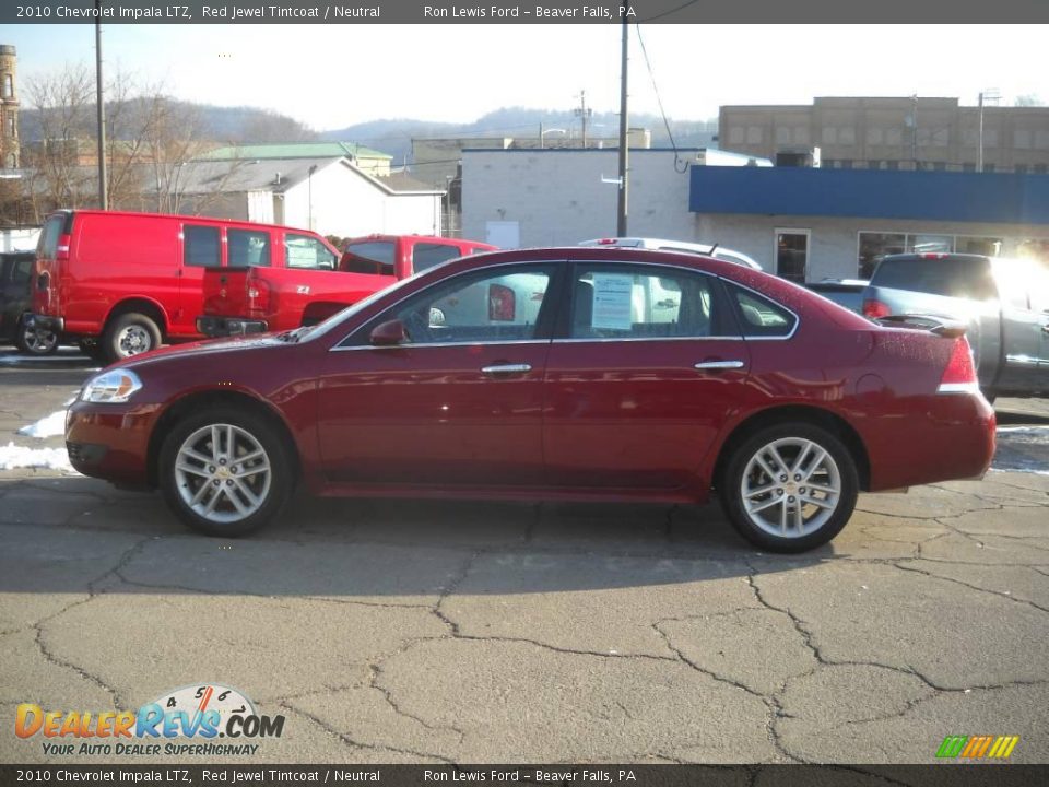 2010 Chevrolet Impala LTZ Red Jewel Tintcoat / Neutral Photo #5