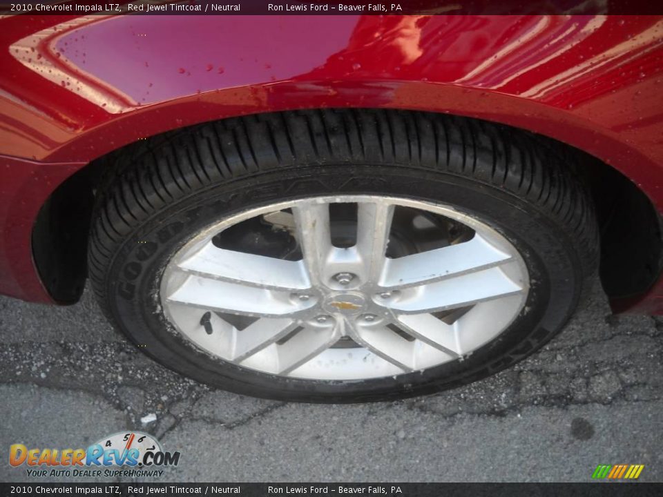 2010 Chevrolet Impala LTZ Red Jewel Tintcoat / Neutral Photo #15