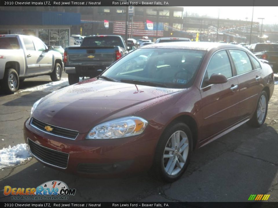 2010 Chevrolet Impala LTZ Red Jewel Tintcoat / Neutral Photo #17