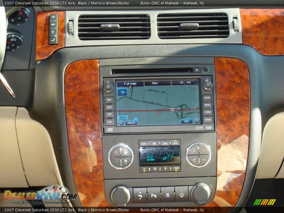 2007 Chevrolet Suburban 1500 LTZ 4x4 Black / Morroco Brown/Ebony Photo #20