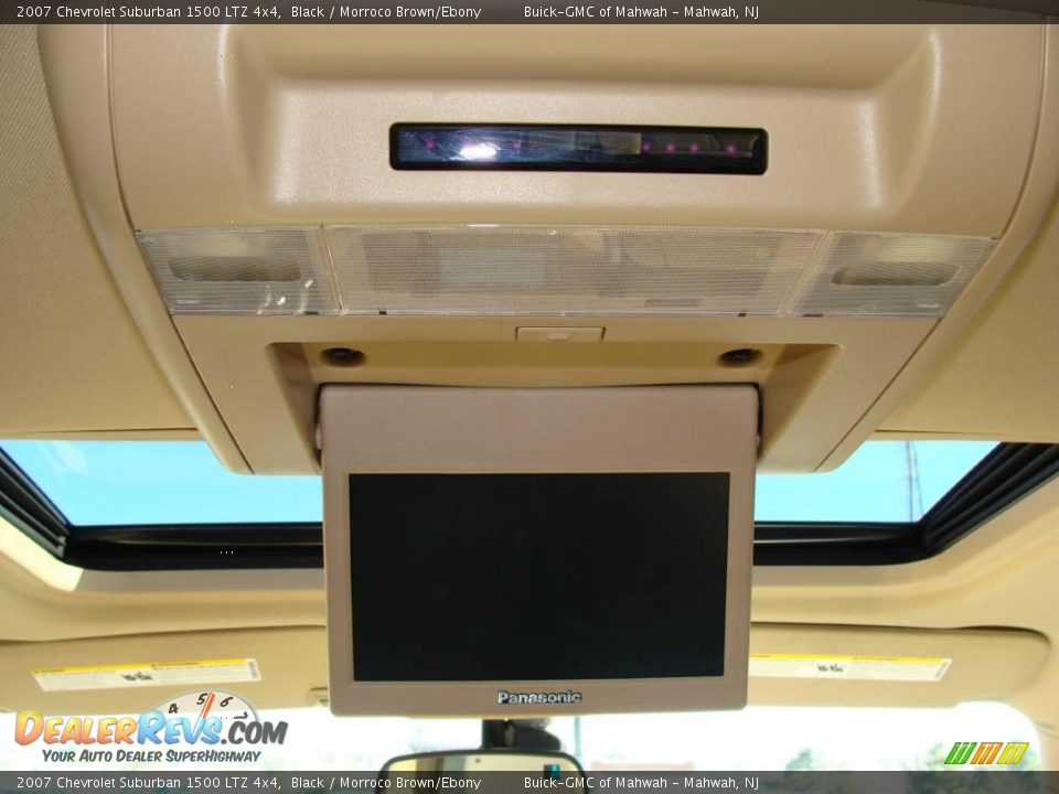 2007 Chevrolet Suburban 1500 LTZ 4x4 Black / Morroco Brown/Ebony Photo #23