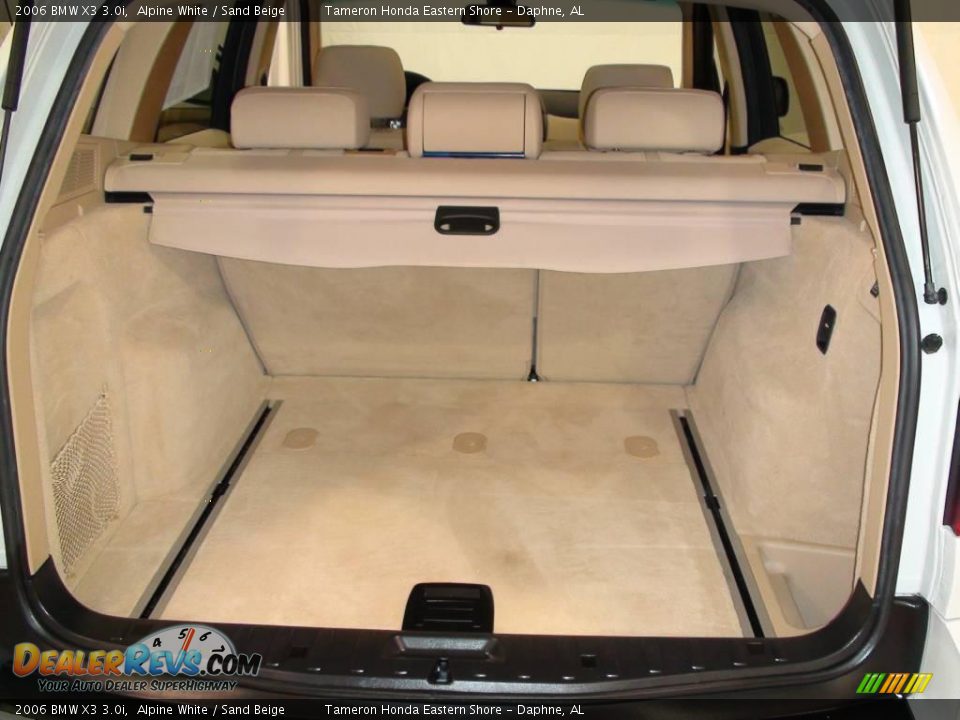 2006 BMW X3 3.0i Alpine White / Sand Beige Photo #8