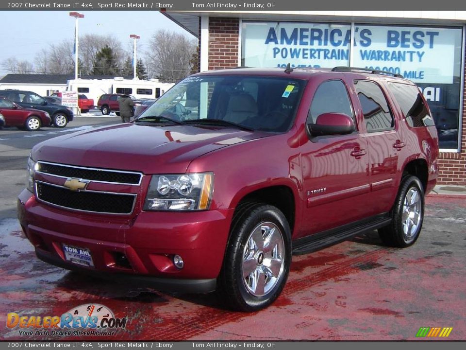 2007 Chevrolet Tahoe LT 4x4 Sport Red Metallic / Ebony Photo #1