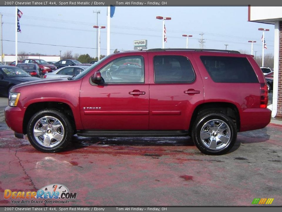 2007 Chevrolet Tahoe LT 4x4 Sport Red Metallic / Ebony Photo #2