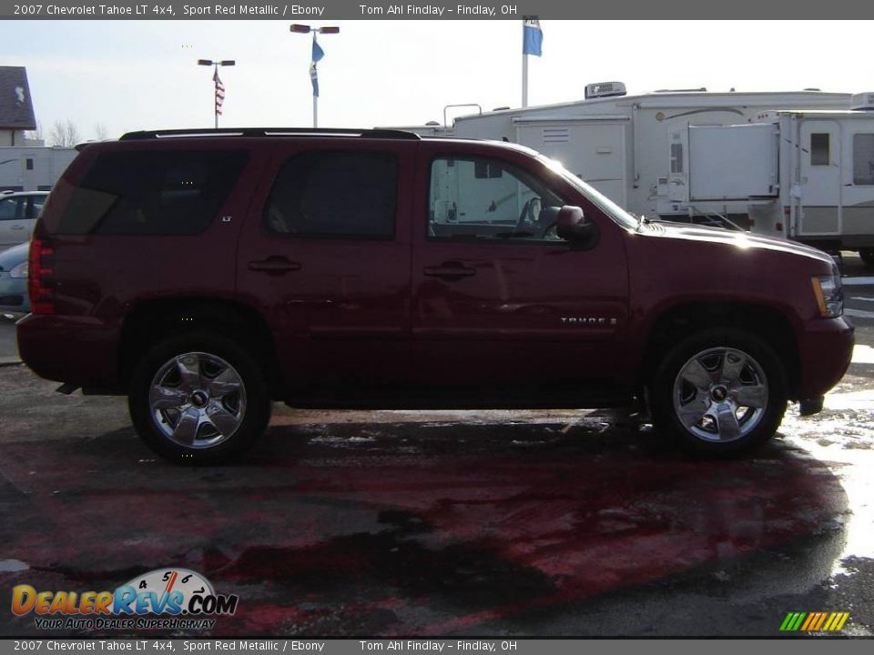 2007 Chevrolet Tahoe LT 4x4 Sport Red Metallic / Ebony Photo #6