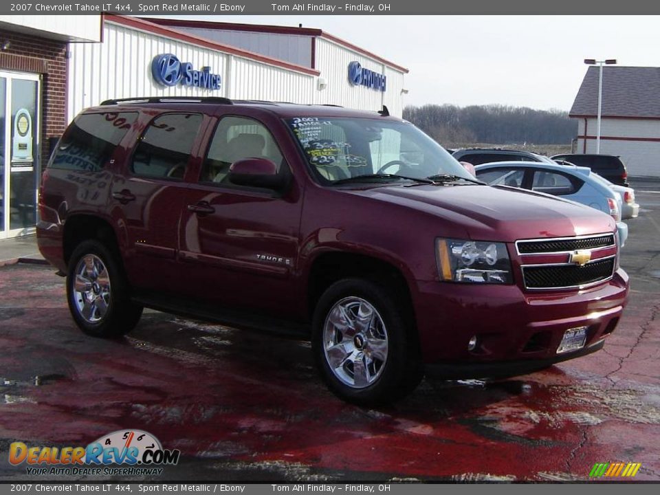 2007 Chevrolet Tahoe LT 4x4 Sport Red Metallic / Ebony Photo #7
