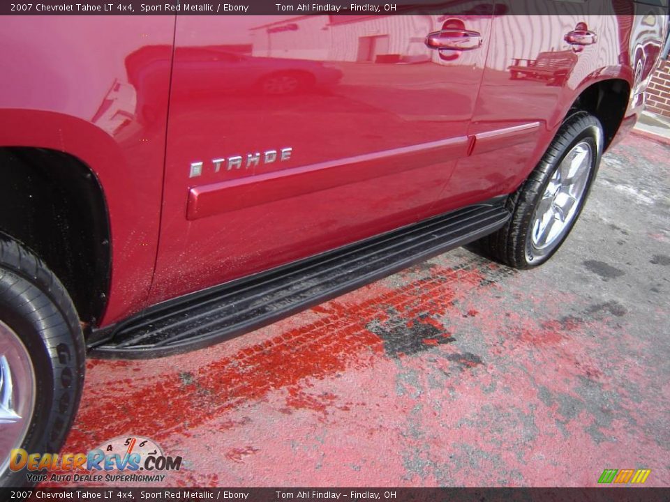 2007 Chevrolet Tahoe LT 4x4 Sport Red Metallic / Ebony Photo #9