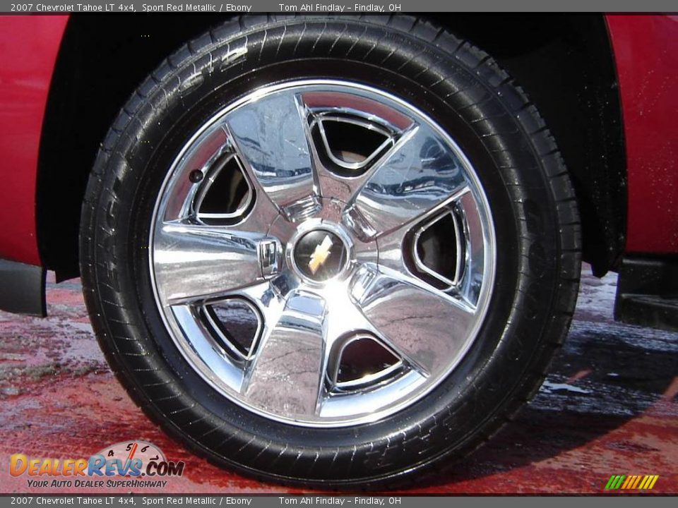 2007 Chevrolet Tahoe LT 4x4 Sport Red Metallic / Ebony Photo #10