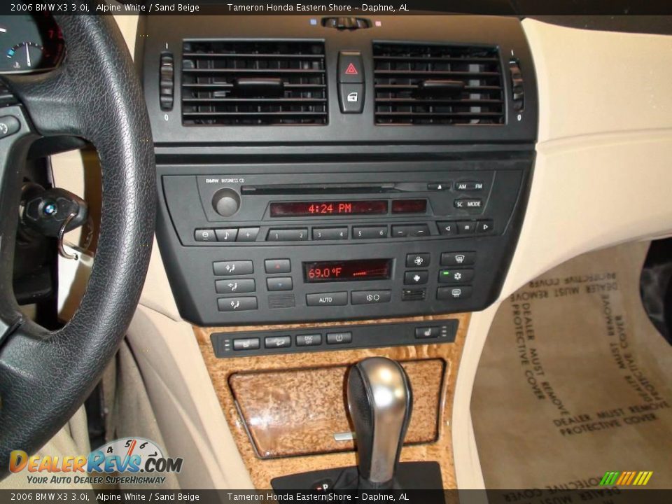 2006 BMW X3 3.0i Alpine White / Sand Beige Photo #24