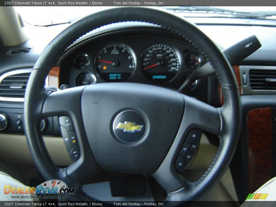2007 Chevrolet Tahoe LT 4x4 Sport Red Metallic / Ebony Photo #19