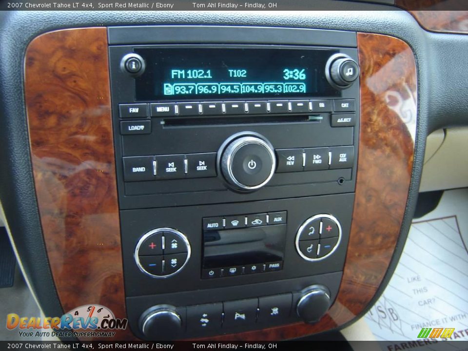 2007 Chevrolet Tahoe LT 4x4 Sport Red Metallic / Ebony Photo #23
