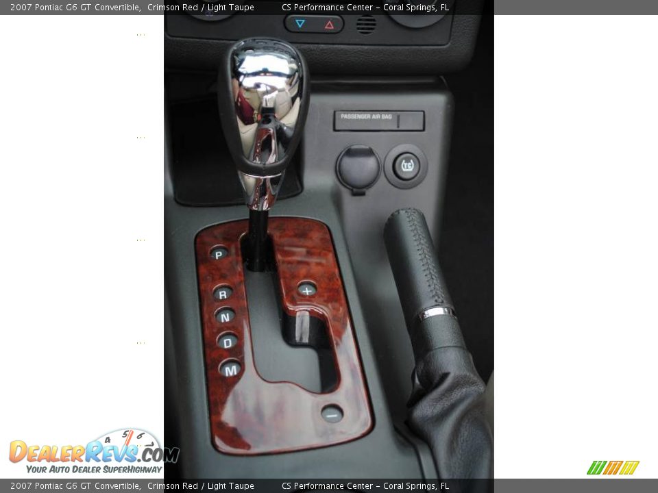 2007 Pontiac G6 GT Convertible Crimson Red / Light Taupe Photo #26