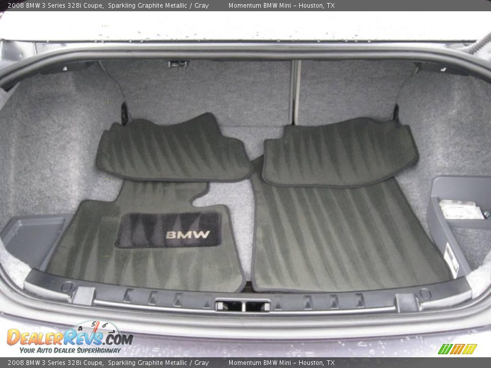 2008 BMW 3 Series 328i Coupe Sparkling Graphite Metallic / Gray Photo #11