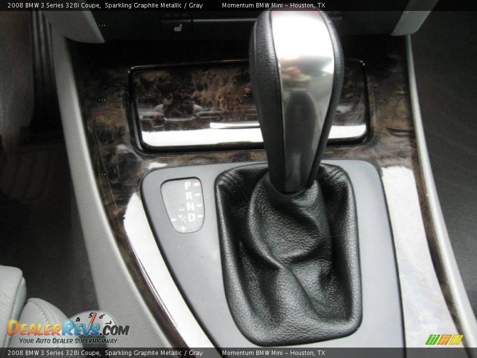 2008 BMW 3 Series 328i Coupe Sparkling Graphite Metallic / Gray Photo #15
