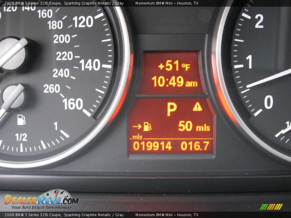 2008 BMW 3 Series 328i Coupe Sparkling Graphite Metallic / Gray Photo #17