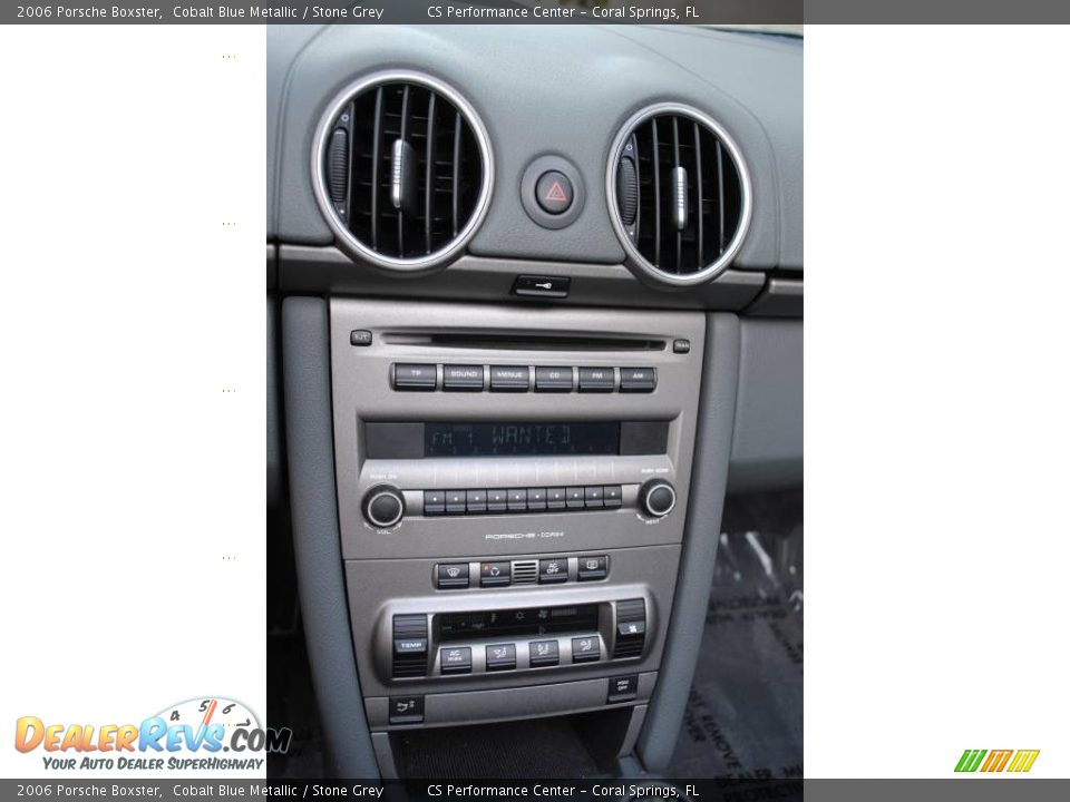 2006 Porsche Boxster Cobalt Blue Metallic / Stone Grey Photo #22