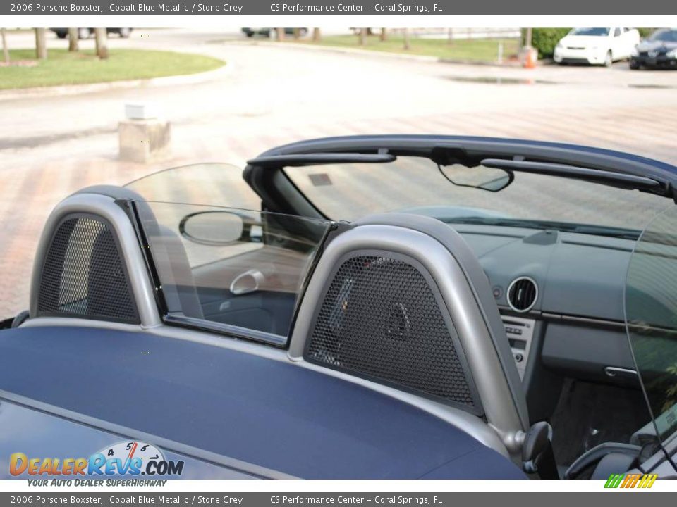 2006 Porsche Boxster Cobalt Blue Metallic / Stone Grey Photo #24