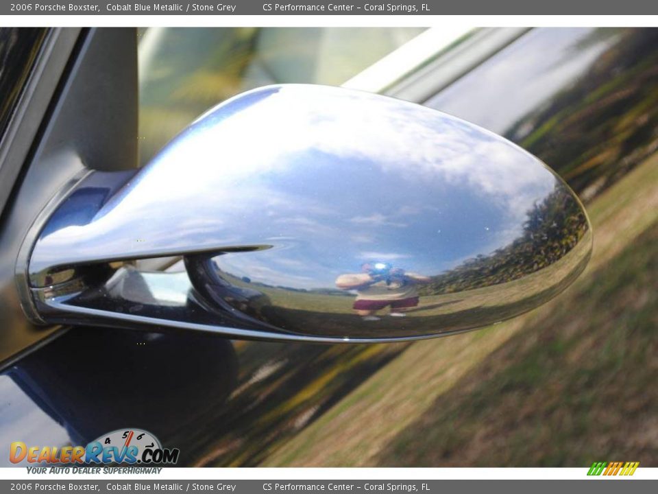 2006 Porsche Boxster Cobalt Blue Metallic / Stone Grey Photo #26