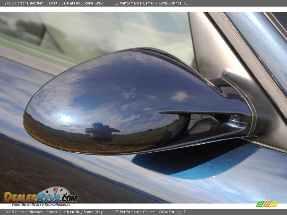 2006 Porsche Boxster Cobalt Blue Metallic / Stone Grey Photo #27
