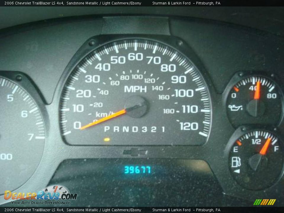 2006 Chevrolet TrailBlazer LS 4x4 Sandstone Metallic / Light Cashmere/Ebony Photo #20