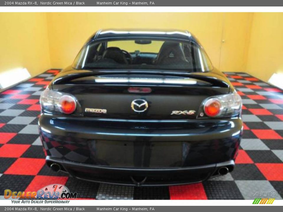 2004 Mazda RX-8 Nordic Green Mica / Black Photo #5