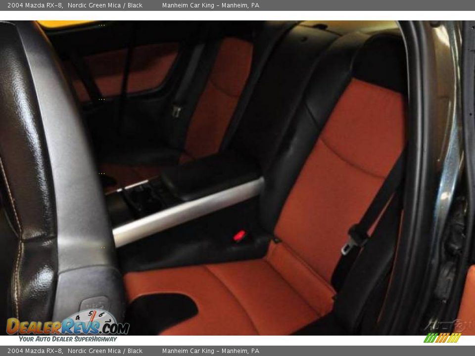 2004 Mazda RX-8 Nordic Green Mica / Black Photo #8