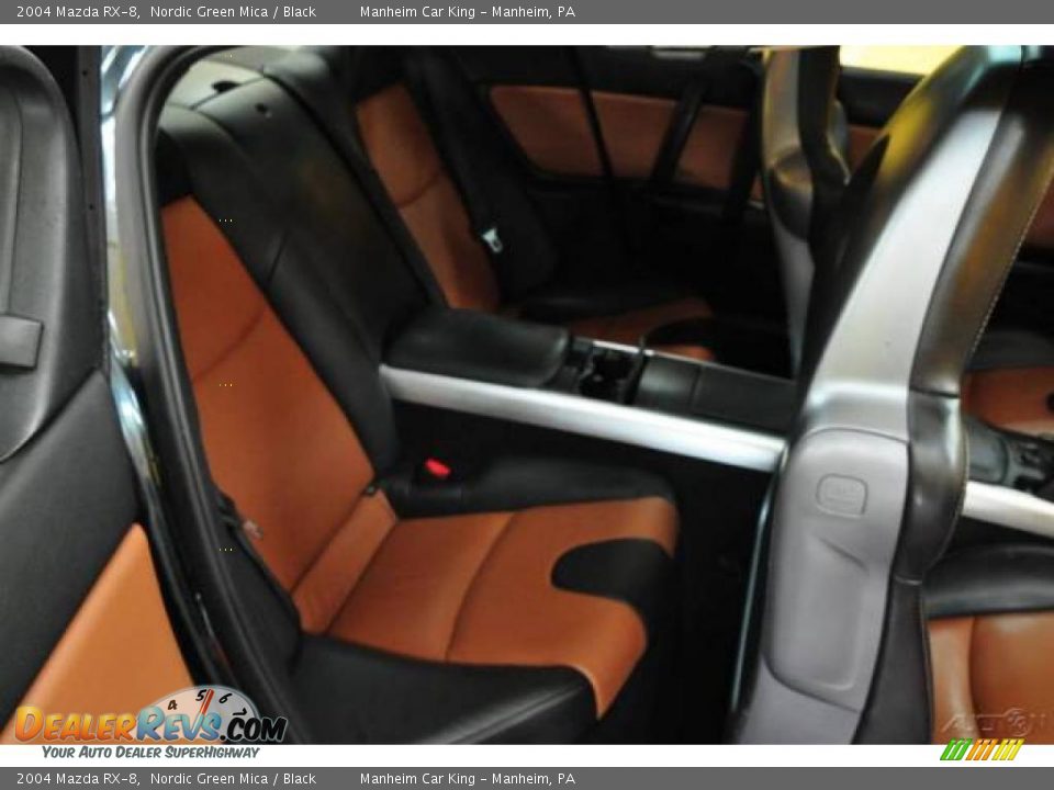 2004 Mazda RX-8 Nordic Green Mica / Black Photo #12