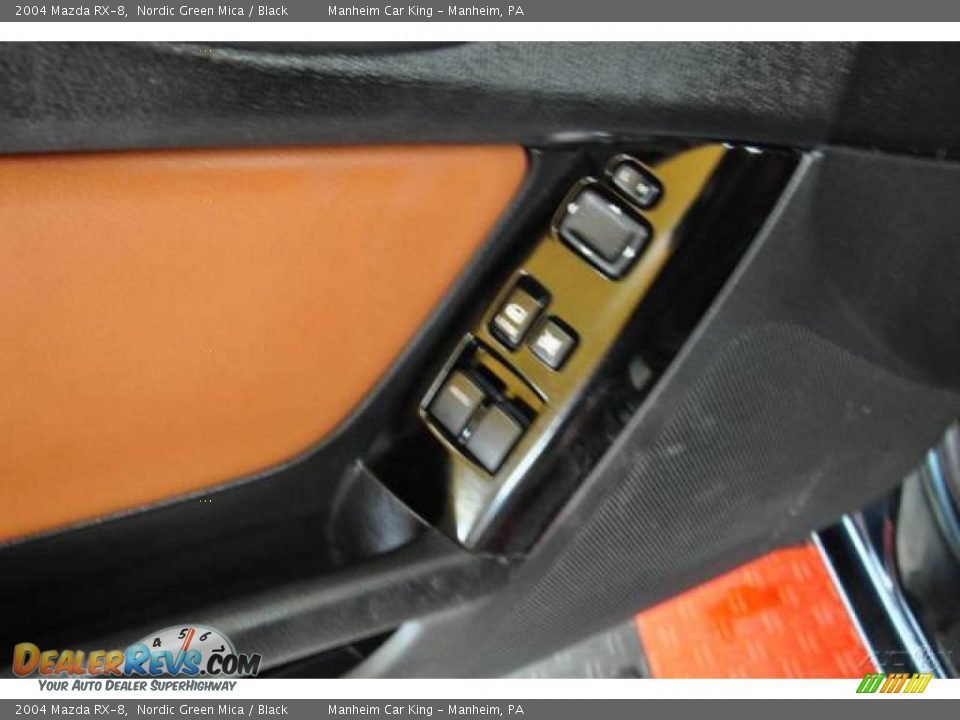 2004 Mazda RX-8 Nordic Green Mica / Black Photo #16