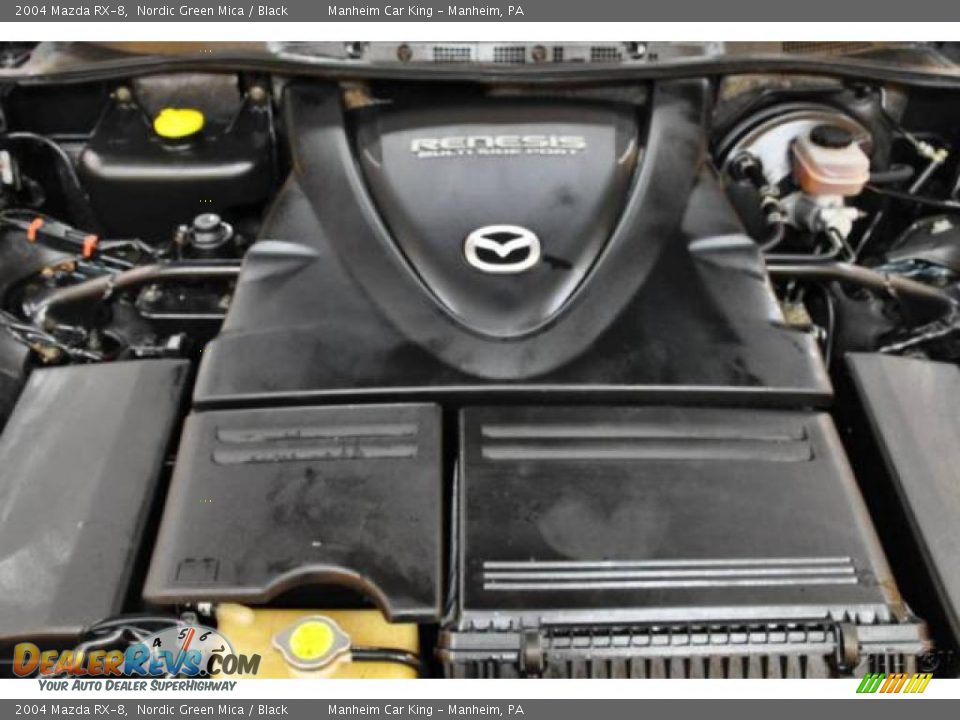 2004 Mazda RX-8 Nordic Green Mica / Black Photo #19